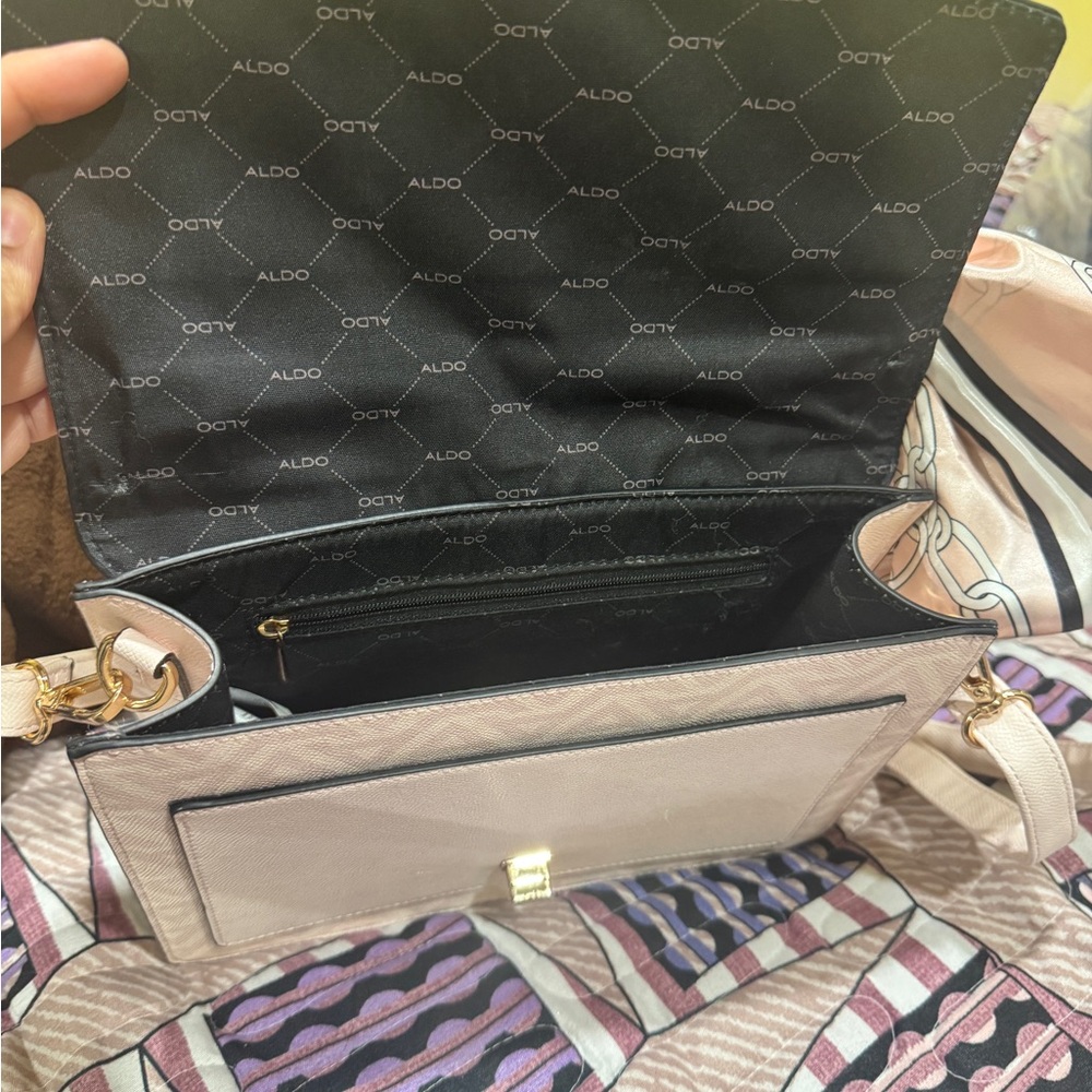 Aldo Caiillaa top handle satchel light pink - Picture 14 of 14